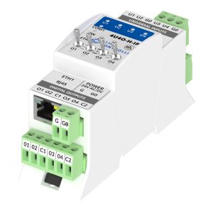 iSMA CONTROLLI 4U4O-H-IP modular I/O module