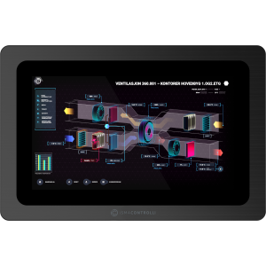 iSMA CONTROLLI iSMA-D-PA touch panel display